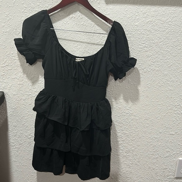 Inspired 🖤Hearts women’s black dress size S NWOT - Picture 2 of 9